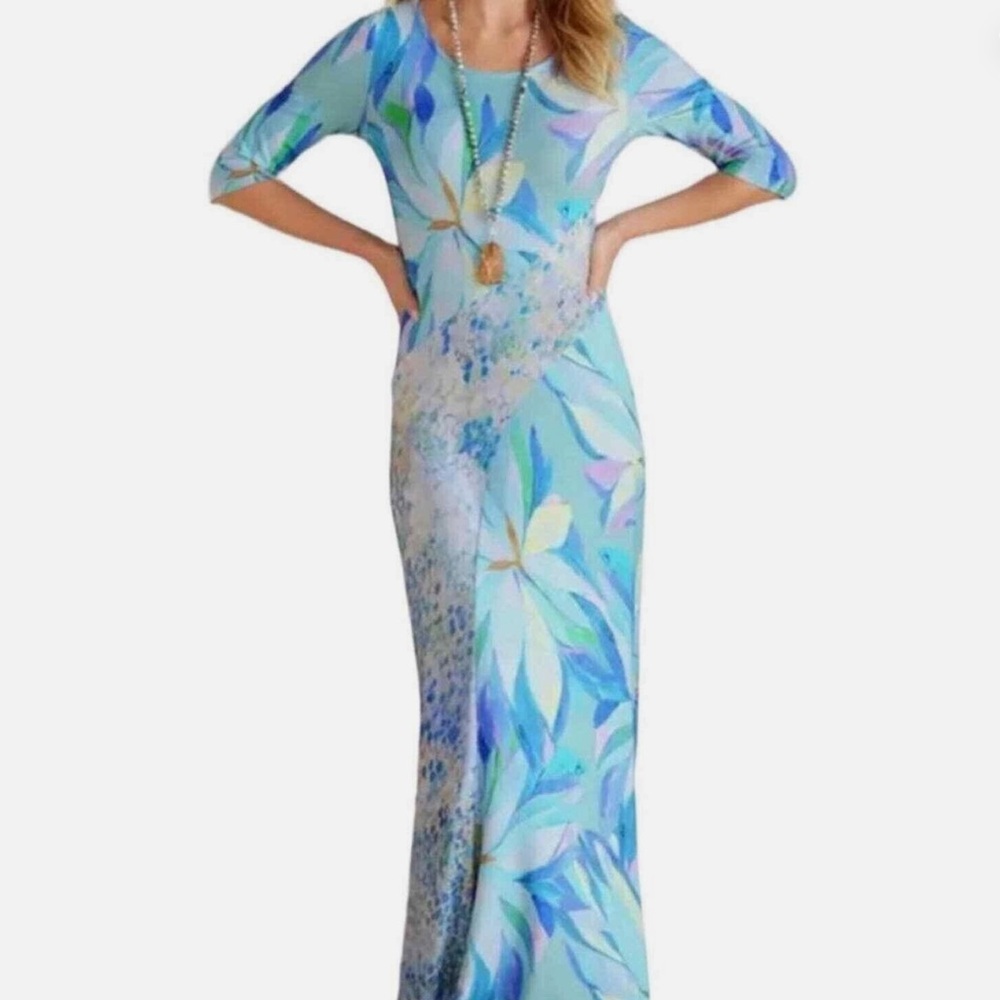 Soft Surroundings Stella Maxi Dress M